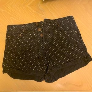 Forever 21 polka dot shorts size 27 high waisted